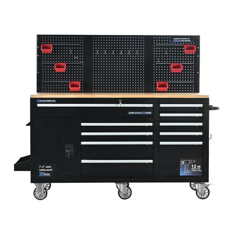 frontier steel tool job site tool box|frontier 62 inch tool chest.